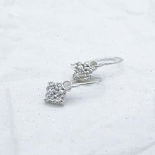 Load image into Gallery viewer, Tiny Bubble Squares Earrings