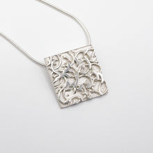 Load image into Gallery viewer, Square Breeze Textured Pendant