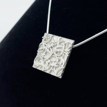 Load image into Gallery viewer, Square Breeze Textured Pendant