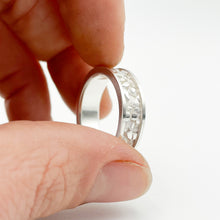 Load image into Gallery viewer, Framed Riverbed Texture Ring