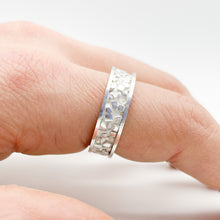 Load image into Gallery viewer, Framed Riverbed Texture Ring