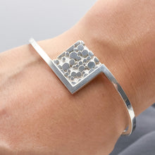 Load image into Gallery viewer, Sidestep Bubble Cuff Bracelet