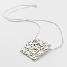 Load image into Gallery viewer, Square Breeze Textured Pendant
