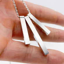 Load image into Gallery viewer, Three Part Pendant Necklace

