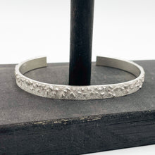 Load image into Gallery viewer, Narrow Detritus Cuff Bracelet
