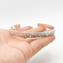 Load image into Gallery viewer, Narrow Detritus Cuff Bracelet
