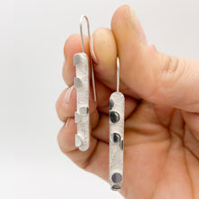 Load image into Gallery viewer, Oblong Rising Bubble Earrings

