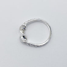 Load image into Gallery viewer, Tapered Twist Ring with Granite Texture
