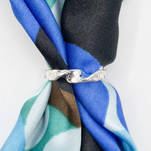 Load image into Gallery viewer, Tapered Twist Ring with Granite Texture
