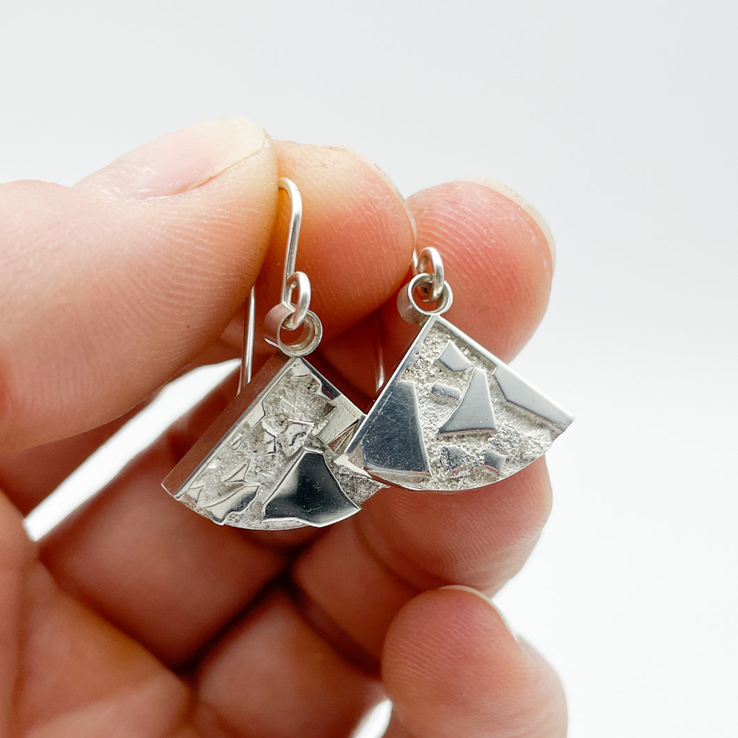 Slate Wedge Earrings