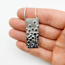 Load image into Gallery viewer, Rectangular Rising Bubble Pendant
