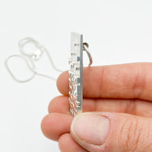 Load image into Gallery viewer, Rectangular Rising Bubble Pendant
