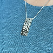 Load image into Gallery viewer, Rectangular Rising Bubble Pendant
