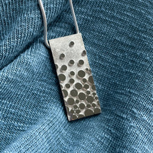 Load image into Gallery viewer, Rectangular Rising Bubble Pendant
