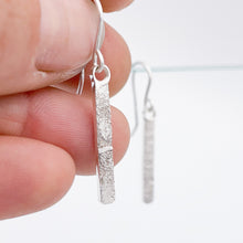Load image into Gallery viewer, Delicate Sand Texture Dangle Earrings

